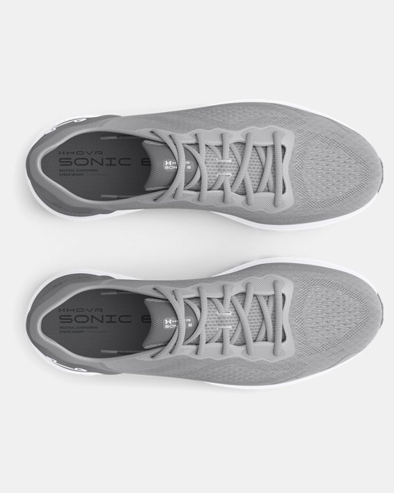 Men's UA HOVR™ Sonic 6 Running Shoes, Gray, pdpMainDesktop image number 2